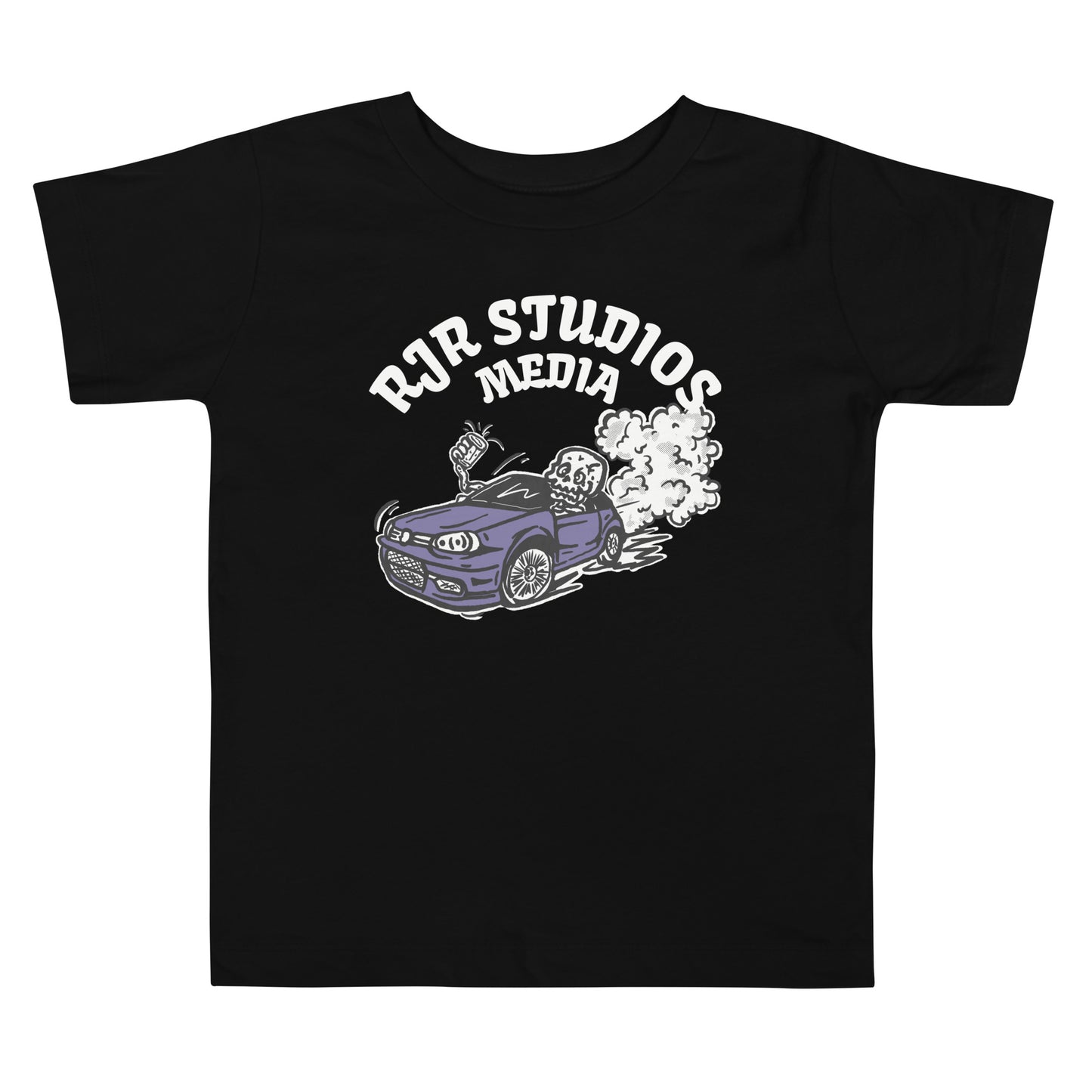 Death and Donuts Toddler Short Sleeve Tee