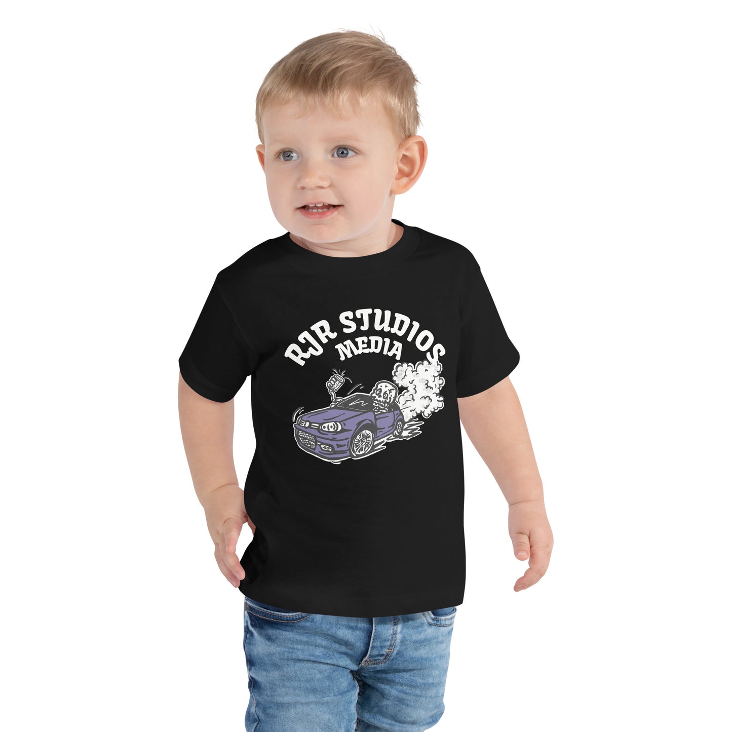 Death and Donuts Toddler Short Sleeve Tee