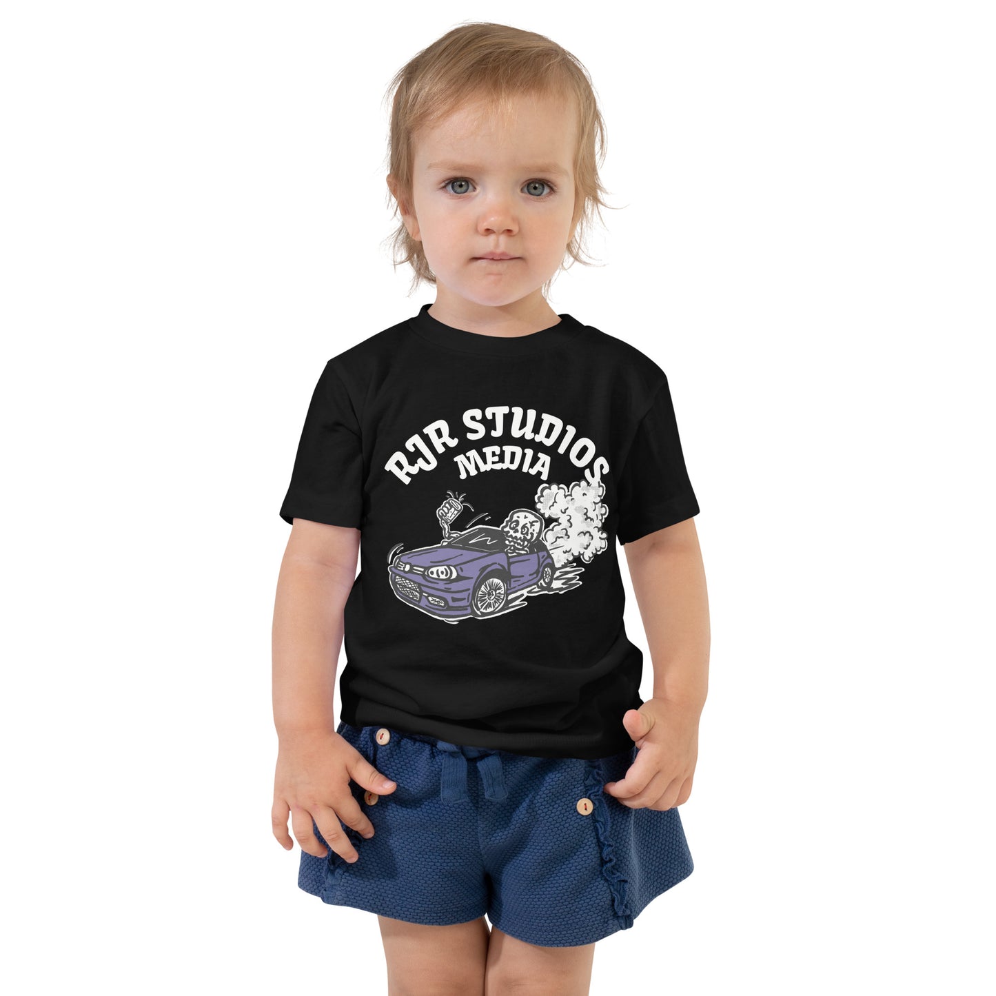 Death and Donuts Toddler Short Sleeve Tee